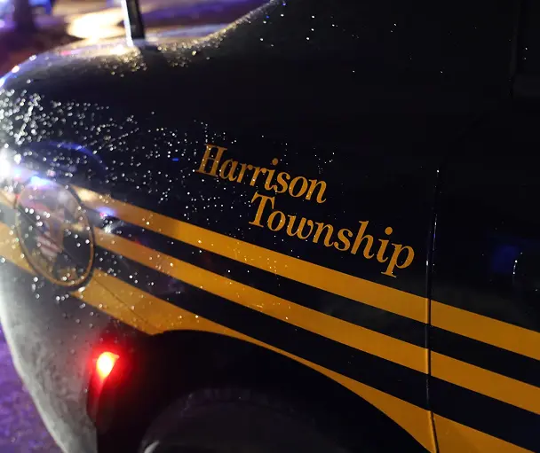 Harrison Township sheriff car